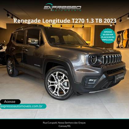 JEEP RENEGADE 1.3 T270 TURBO FLEX LONGITUDE AT6
